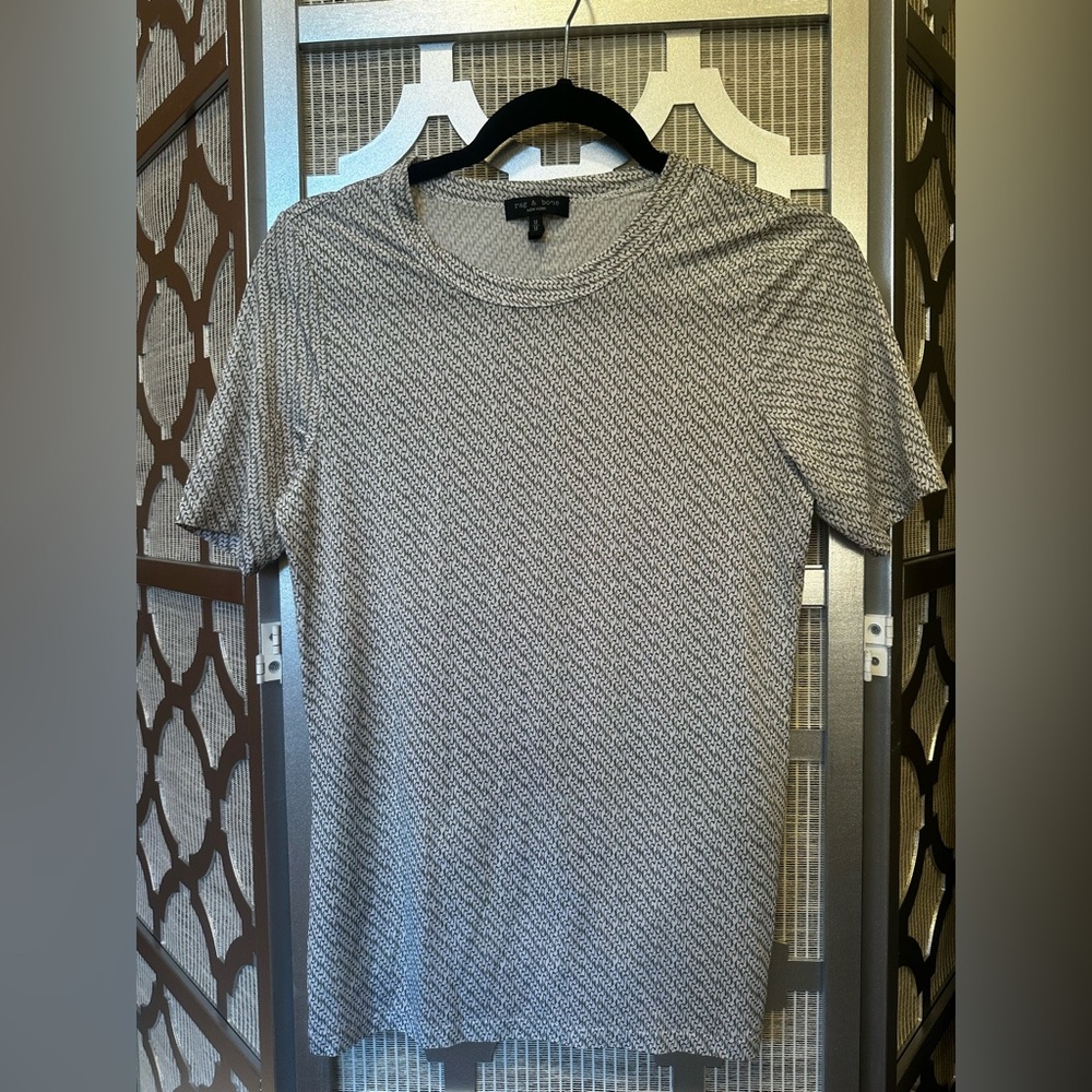 Rag & Bone slim fit short sleeve shirt size M